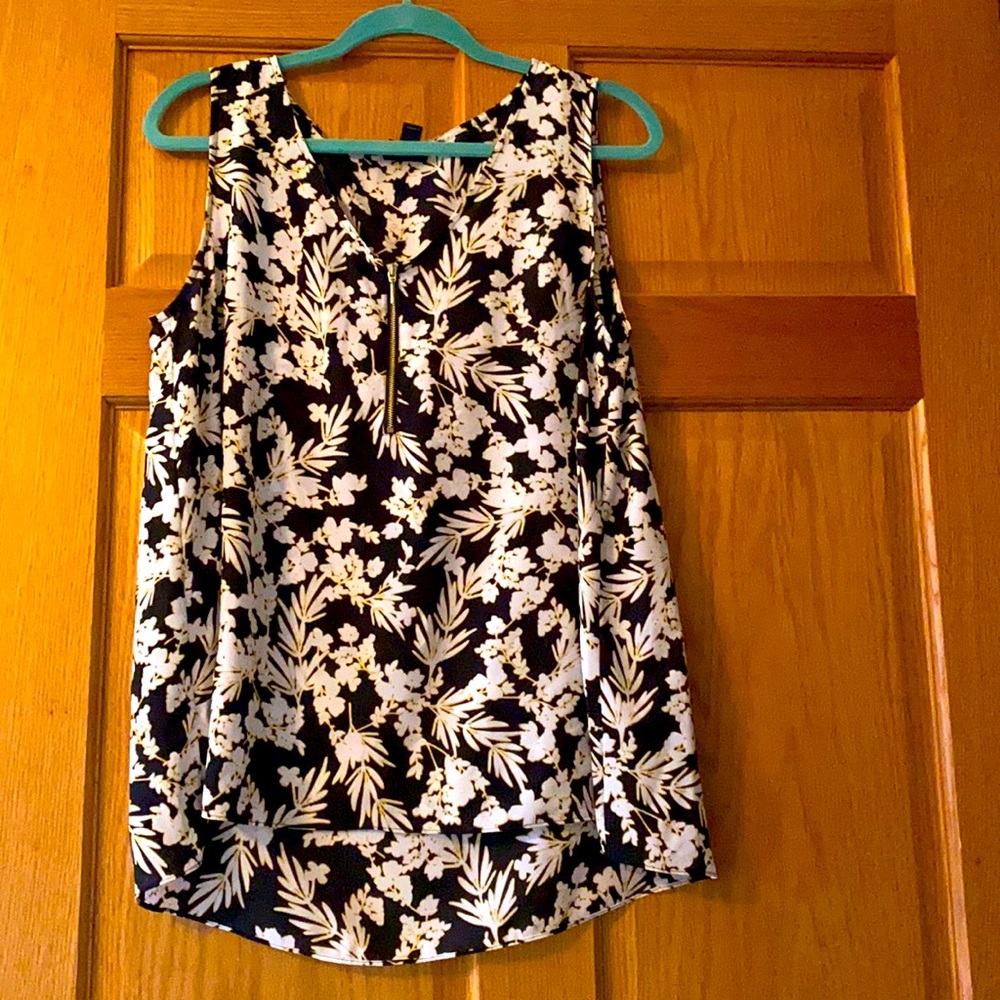 Floral dress tank